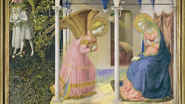 La Anunciación, de Fra Angelico (Museo del Prado)