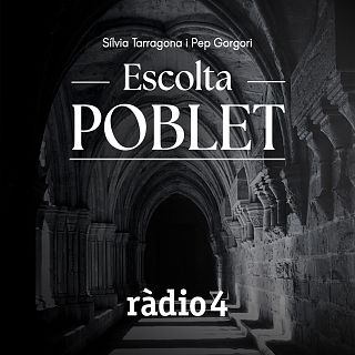 Enregistrament del podcast Escolta Poblet al monestir de Poblet